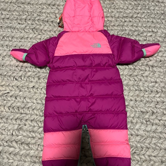 The North Face Infant Snowsuit - Pink and Purple - Picture 2 of 3